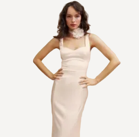 Reformation Payton Silk Gown