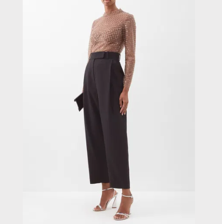 Self Portrait Mesh Top