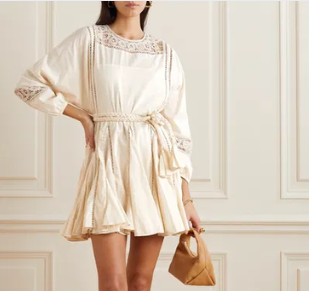 Rhode Ella White Lace Dress
