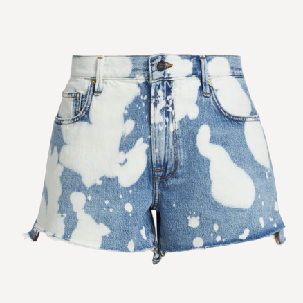 FRAME Le Ultra Baggy Shorts Denim