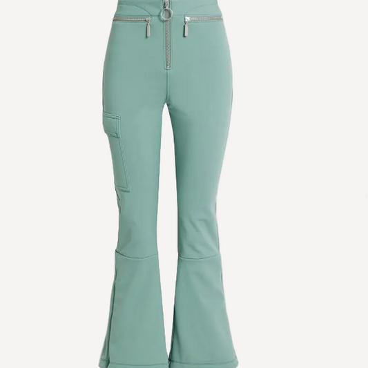 Cordova Bootcut Mint Ski Pants