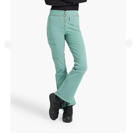 Cordova Bootcut Mint Ski Pants