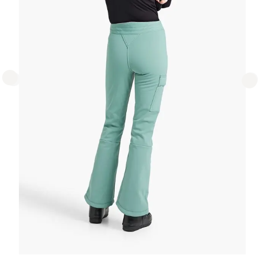 Cordova Bootcut Mint Ski Pants