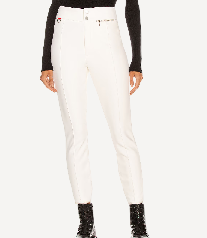Cordova White Soft Shell Ski Pants