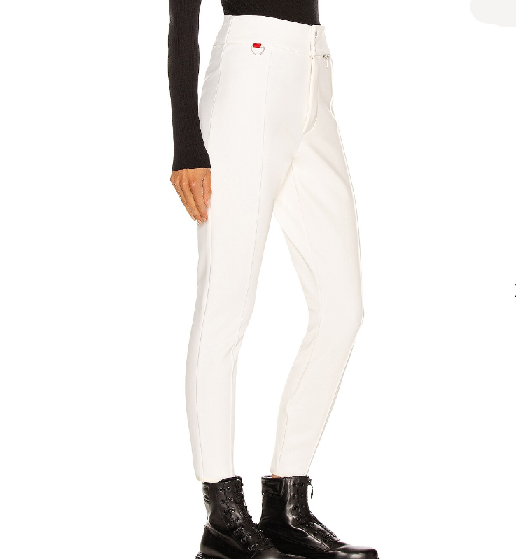 Cordova White Soft Shell Ski Pants