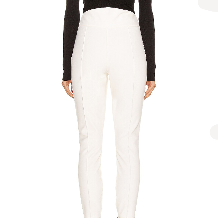 Cordova White Soft Shell Ski Pants