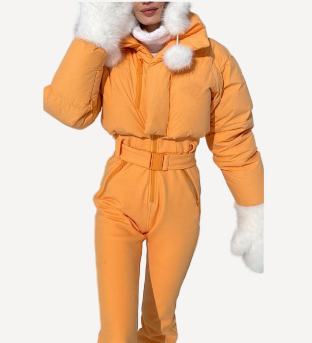 Cordova Apricot Ski Suit