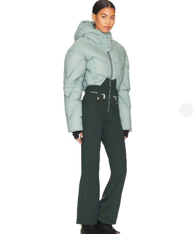 Cordova Ajax Two-tone Quilted Down Ski Suit