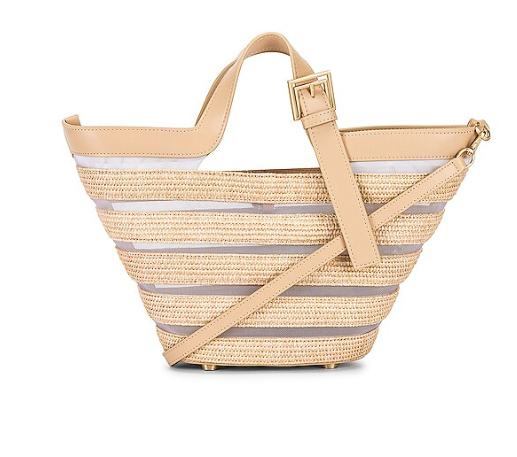 Cult Gaia Laszlo Mini Crossbody Tan