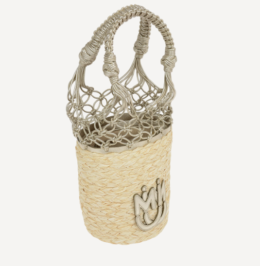 Miu Miu Woven Bucket Bag