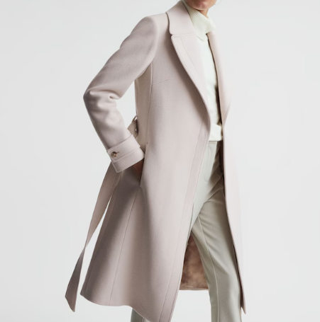 Reiss Tor Coat Neutral