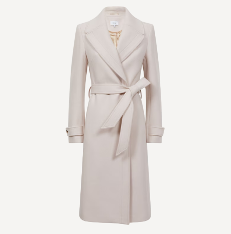 Reiss Tor Coat Neutral
