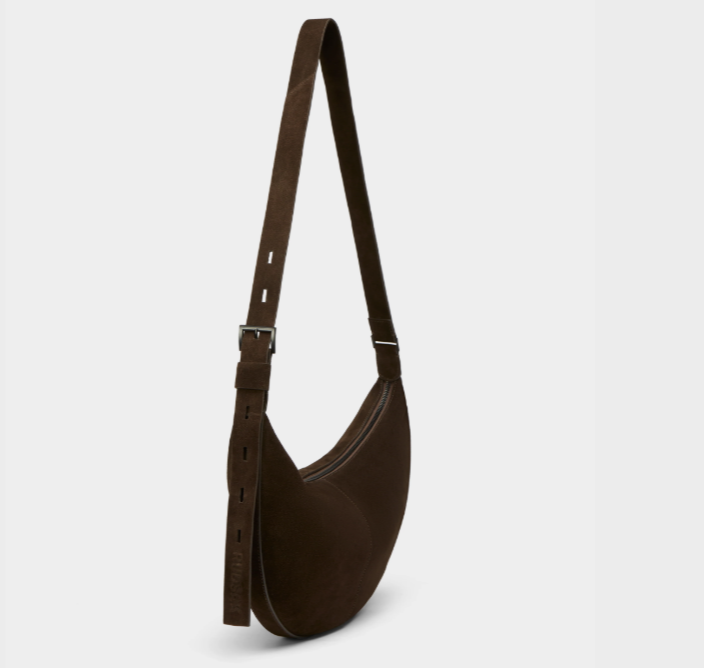 Rudsak Lanissa Slouchy Brown Suede Bag