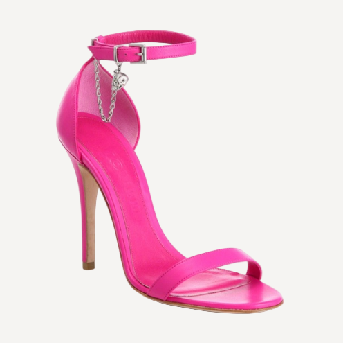 Alexander Mcqueen Pink Skull Heels