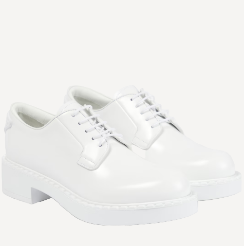 Prada White Oxfords