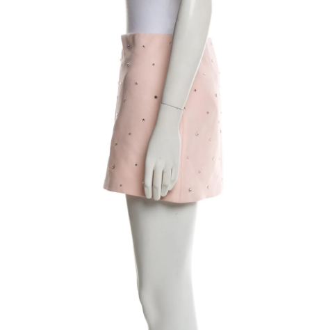 Matching Miu Miu Pink Mini Skirt