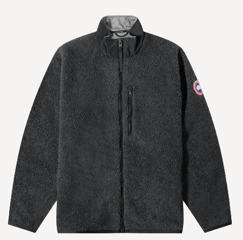 Canada Goose Kelowna Fleece Jacket Iron Gray