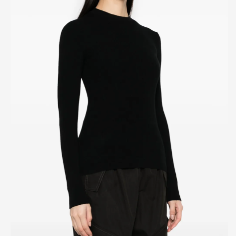 Canada Goose Women’s Georgian Wool Knit Sweater Black