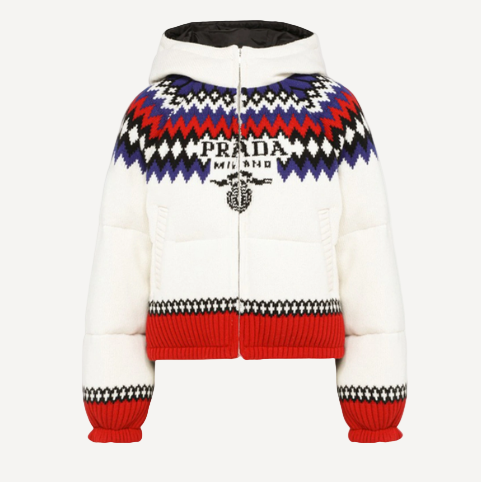 Prada Men’s Cashmere Puffer Coat