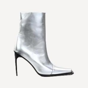 Cult Gaia Dita Silver Boots