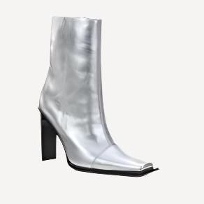 Cult Gaia Dita Silver Boots