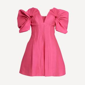 Cult Gaia Asal Pink Mini Dress