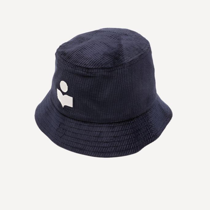 Isabel Marant Corduroy Blue Bucket Hat