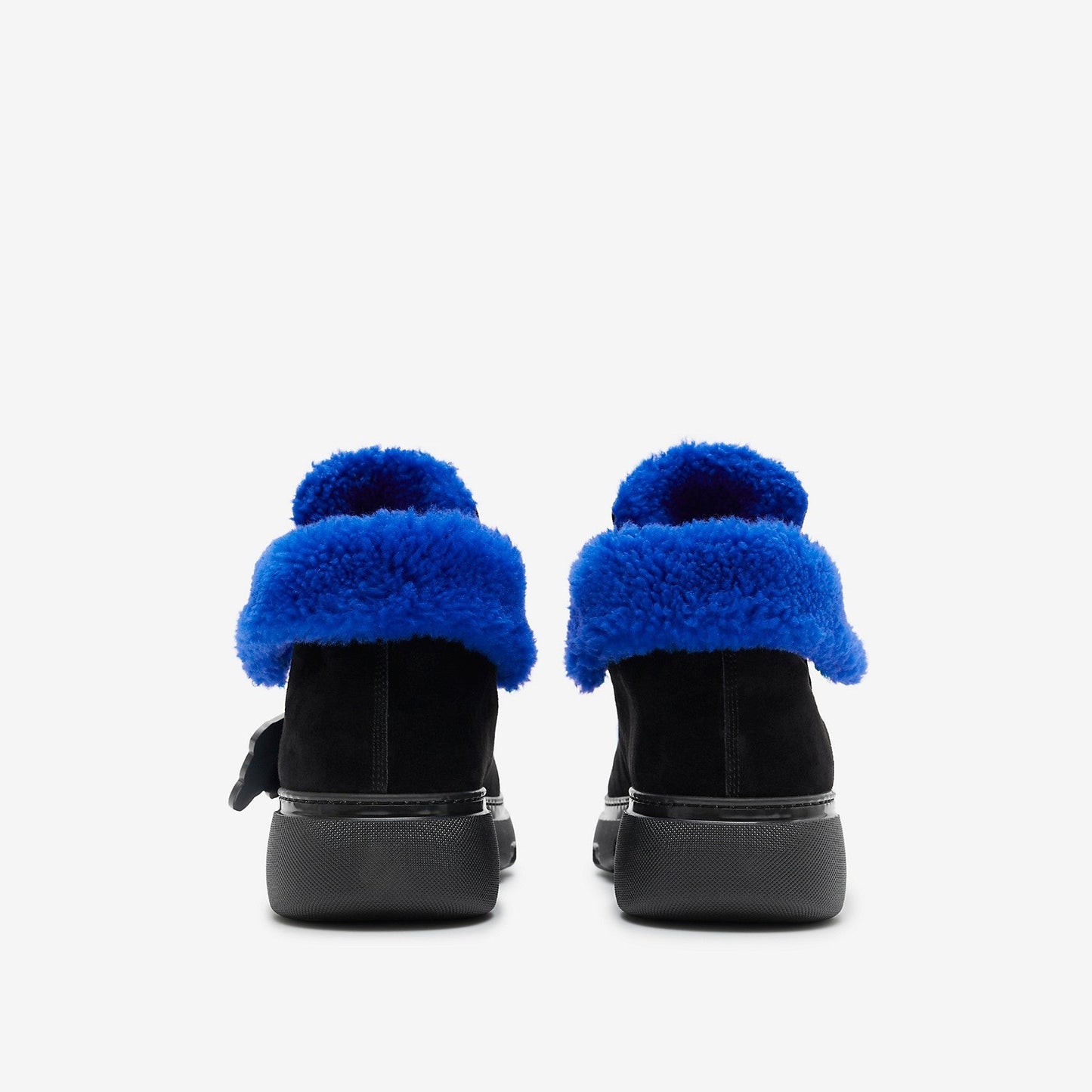 Burberry Men's Creeper Suede Shearling Chukka Boots