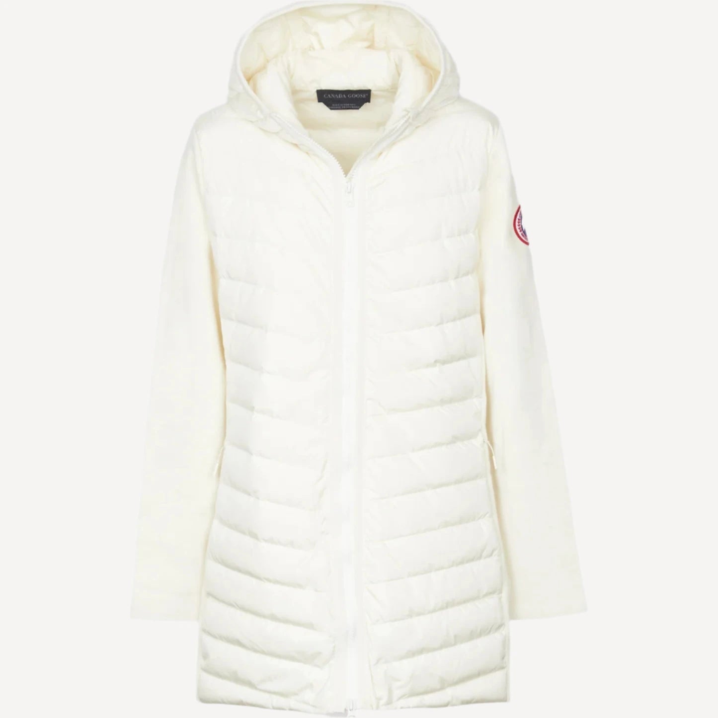 Canada Goose Hybridge Knit Hooded Jacket Cottongrass