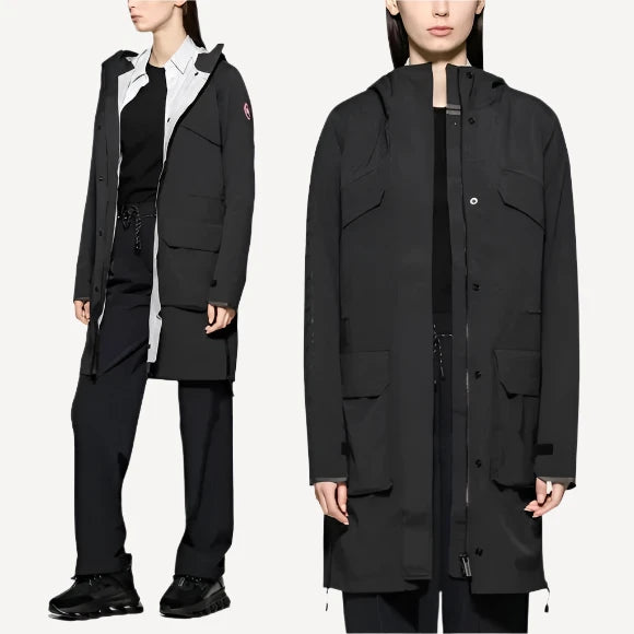 Canada Goose Seaboard Jacket Rain Coat Black