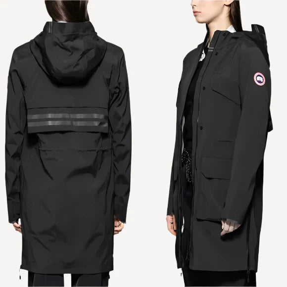 Canada Goose Seaboard Jacket Rain Coat Black