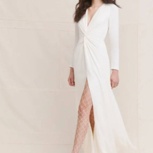 Gatsby Full Length Dress Ivory
