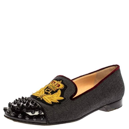 Harvanana Canvas Patent Leather Loafer